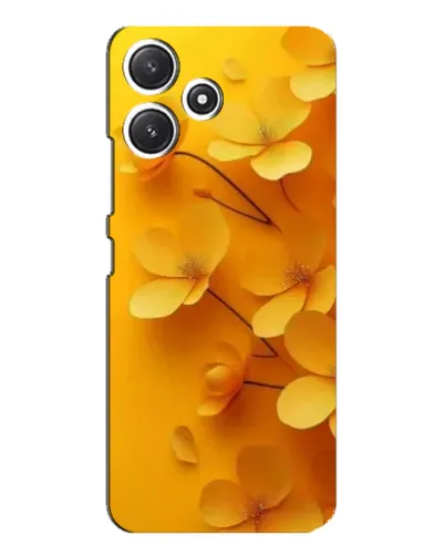 Чохол для Xiaomi POCO M6 з картинкою «Золоті пелюстки»