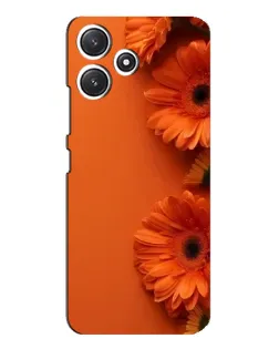 Чохол для Xiaomi POCO M6 з картинкою «Помаранчеві гербери»