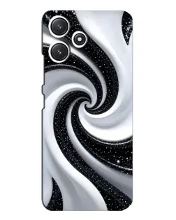 Чохол для Xiaomi POCO M6 з картинкою «Чорно-біла спіраль» Чохол для Xiaomi POCO M6 з картинкою «Чорно-біла спіраль»