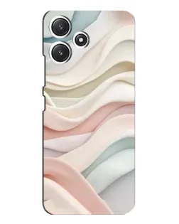 Чохол для Xiaomi POCO M6 з картинкою «Пастельні ніжні хвилі»