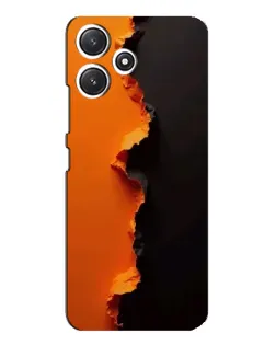 Чохол для Xiaomi POCO M6 з картинкою «Помаранчевий розлом»