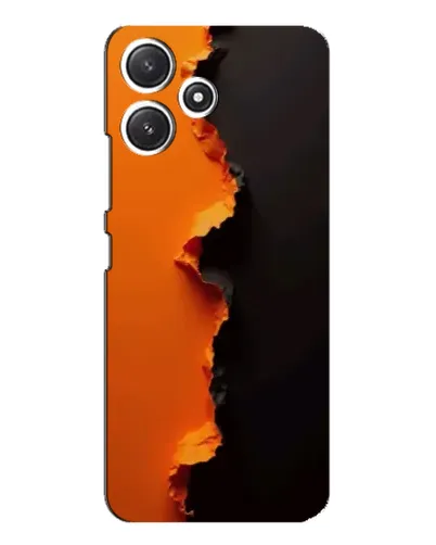 Чохол для Xiaomi POCO M6 з картинкою «Помаранчевий розлом» Чохол для Xiaomi POCO M6 з картинкою «Помаранчевий розлом»