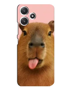Чехол для Xiaomi POCO M6 с картинкой «Капибара с языком» Чехол для Xiaomi POCO M6 с картинкой «Капибара с языком»