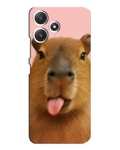 Чехол для Xiaomi POCO M6 с картинкой «Капибара с языком» Чехол для Xiaomi POCO M6 с картинкой «Капибара с языком»