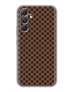 Чехол для Xiaomi Poco M7 Plus с картинкой «Gucci — шоколадная сетка» Чехол для Xiaomi Poco M7 Plus с картинкой «Gucci — шоколадная сетка»