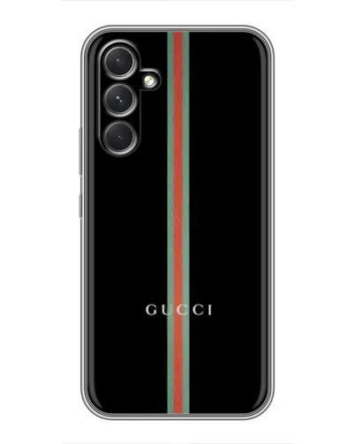 Чехол для Xiaomi Poco M7 Plus с картинкой «Gucci — строгая линия» Чехол для Xiaomi Poco M7 Plus с картинкой «Gucci — строгая линия»