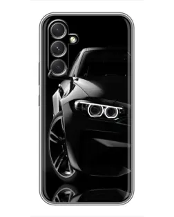 Чохол для Xiaomi Poco M7 Plus з картинкою «Чорна BMW — профіль» Чохол для Xiaomi Poco M7 Plus з картинкою «Чорна BMW — профіль»