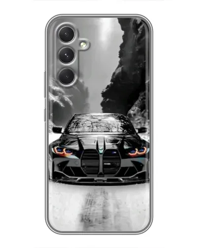 Чехол для Xiaomi Poco M7 Plus с картинкой «BMW — акварельный дрифт» Чехол для Xiaomi Poco M7 Plus с картинкой «BMW — акварельный дрифт»