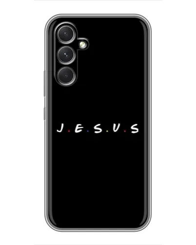 Чехол для Xiaomi Poco M7 Plus с картинкой «Точки веры J.E.S.U.S.»
