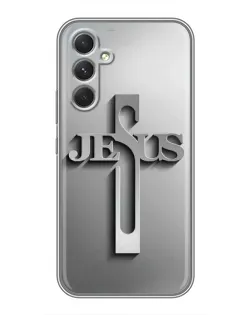 Чехол для Xiaomi Poco M7 Plus с картинкой «Металлический крест Jesus» Чехол для Xiaomi Poco M7 Plus с картинкой «Металлический крест Jesus»