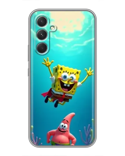 Чехол для Xiaomi Poco M7 Plus с картинкой «Спанч Боб под водой» Чехол для Xiaomi Poco M7 Plus с картинкой «Спанч Боб под водой»
