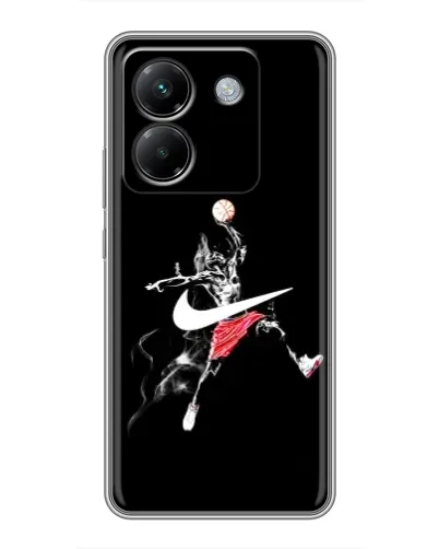 Чехол для Xiaomi Poco M7 Pro 5G с картинкой «Jordan Jumpman»