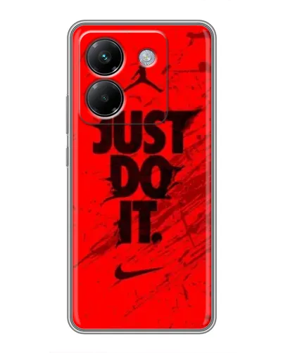 Чехол для Xiaomi Poco M7 Pro 5G с картинкой «Nike Just Do It»