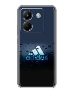 Чехол для Xiaomi Poco M7 Pro 5G с картинкой «Adidas Water Drops»