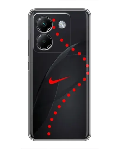 Чехол для Xiaomi Poco M7 Pro 5G с картинкой «Абстрактный дизайн Nike»