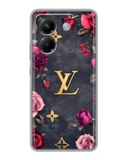 Чохол для Xiaomi Poco M7 Pro 5G з картинкою «Квітковий Louis Vuitton» Чохол для Xiaomi Poco M7 Pro 5G з картинкою «Квітковий Louis Vuitton»