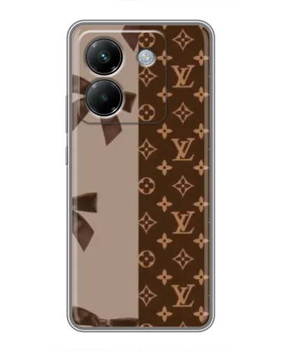 Чехол для Xiaomi Poco M7 Pro 5G с картинкой «Louis Vuitton — банты»