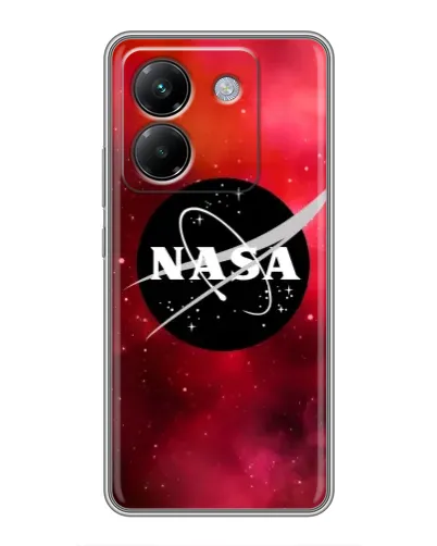 Чехол для Xiaomi Poco M7 Pro 5G с картинкой «NASA — красная туманность»