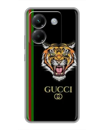 Чехол для Xiaomi Poco M7 Pro 5G с картинкой «Тигр Gucci»