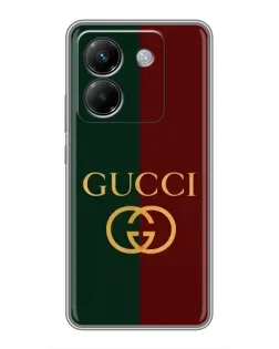 Чехол для Xiaomi Poco M7 Pro 5G с картинкой «Gucci — темно-зеленый градиент» Чехол для Xiaomi Poco M7 Pro 5G с картинкой «Gucci — темно-зеленый градиент»
