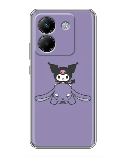 Чохол для Xiaomi Poco M7 Pro 5G з картинкою «Kuromi на ліловому фоні» Чохол для Xiaomi Poco M7 Pro 5G з картинкою «Kuromi на ліловому фоні»