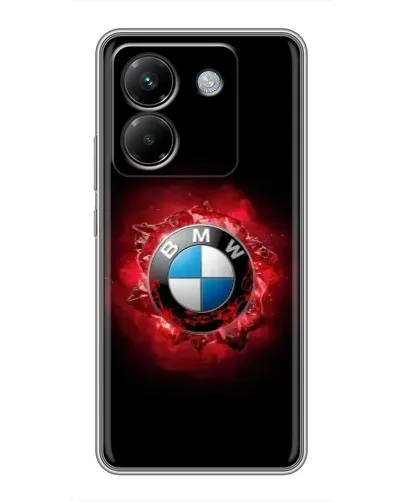 Чехол для Xiaomi Poco M7 Pro 5G с картинкой «Логотип BMW — вспышка»