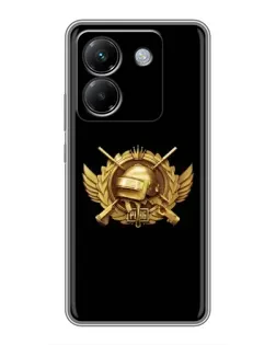 Чехол для Xiaomi Poco M7 Pro 5G с картинкой «PUBG — оранжевый градиент» Чехол для Xiaomi Poco M7 Pro 5G с картинкой «PUBG — оранжевый градиент»