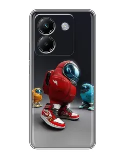 Чехол для Xiaomi Poco M7 Pro 5G с картинкой «Among Us — 3D стиль» Чехол для Xiaomi Poco M7 Pro 5G с картинкой «Among Us — 3D стиль»