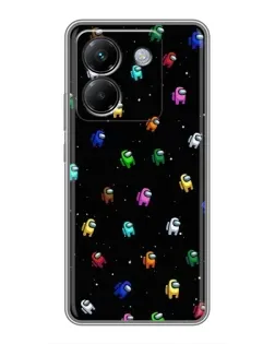 Чехол для Xiaomi Poco M7 Pro 5G с картинкой «Экипаж Among Us» Чехол для Xiaomi Poco M7 Pro 5G с картинкой «Экипаж Among Us»