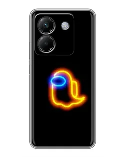 Чехол для Xiaomi Poco M7 Pro 5G с картинкой «Among Us неоновое сияние» Чехол для Xiaomi Poco M7 Pro 5G с картинкой «Among Us неоновое сияние»