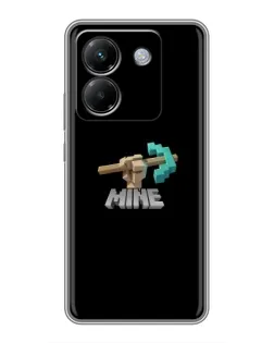 Чехол для Xiaomi Poco M7 Pro 5G с картинкой «Алмазная кирка»