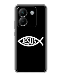 Чехол для Xiaomi Poco M7 Pro 5G с картинкой «Классический Jesus»