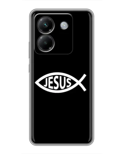 Чехол для Xiaomi Poco M7 Pro 5G с картинкой «Классический Jesus»