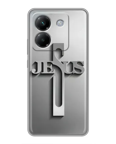 Чохол для Xiaomi Poco M7 Pro 5G з картинкою «Металевий хрест Jesus» Чохол для Xiaomi Poco M7 Pro 5G з картинкою «Металевий хрест Jesus»