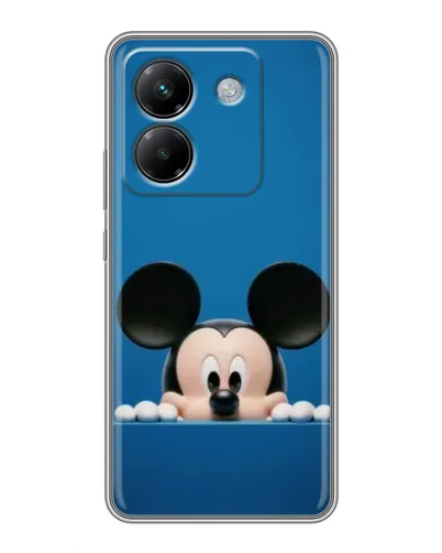 Чехол для Xiaomi Poco M7 Pro 5G с картинкой «Микки выглядывает» Чехол для Xiaomi Poco M7 Pro 5G с картинкой «Микки выглядывает»
