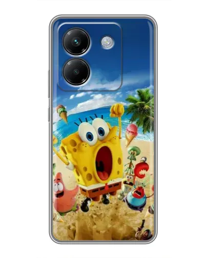 Чехол для Xiaomi Poco M7 Pro 5G с картинкой «Развлечения на пляже»
