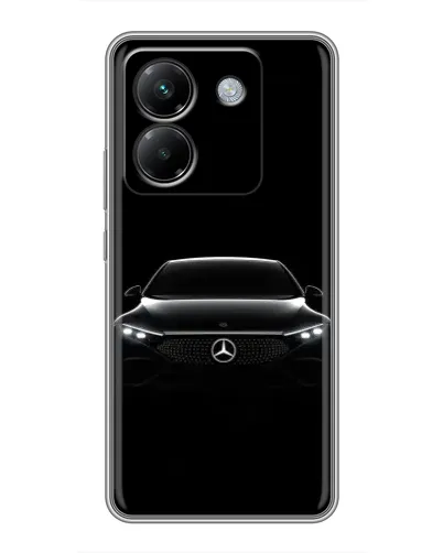 Чехол для Xiaomi Poco M7 Pro 5G с картинкой «Mercedes Vision — концепт»