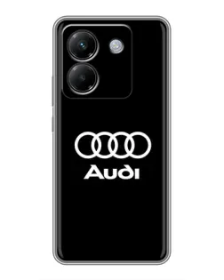 Чехол для Xiaomi Poco M7 Pro 5G с картинкой «Классическое лого Audi»