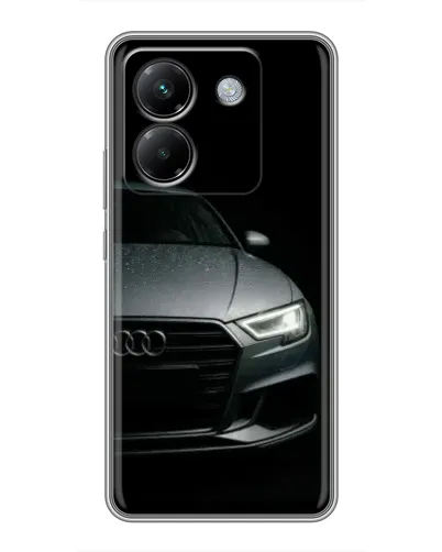 Чехол для Xiaomi Poco M7 Pro 5G с картинкой «Audi — детализация кузова» Чехол для Xiaomi Poco M7 Pro 5G с картинкой «Audi — детализация кузова»