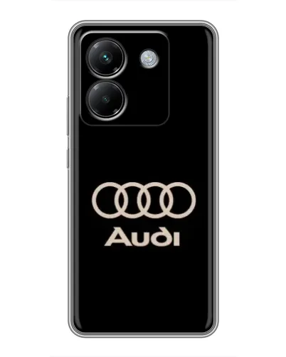 Чехол для Xiaomi Poco M7 Pro 5G с картинкой «Audi — золотой логотип» Чехол для Xiaomi Poco M7 Pro 5G с картинкой «Audi — золотой логотип»