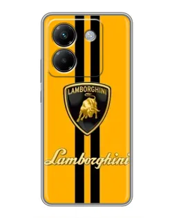 Чохол для Xiaomi Poco M7 Pro 5G з картинкою «Lamborghini Stripe жовтий» Чохол для Xiaomi Poco M7 Pro 5G з картинкою «Lamborghini Stripe жовтий»