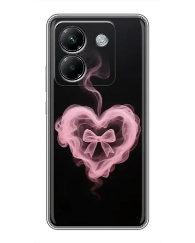 Чехол для Xiaomi Poco M7 Pro 5G с картинкой «Дымчатое сердце»
