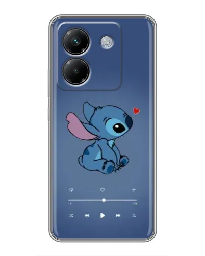Чехол для Xiaomi Poco M7 Pro 5G с картинкой «Музыкальный Stitch» Чехол для Xiaomi Poco M7 Pro 5G с картинкой «Музыкальный Stitch»