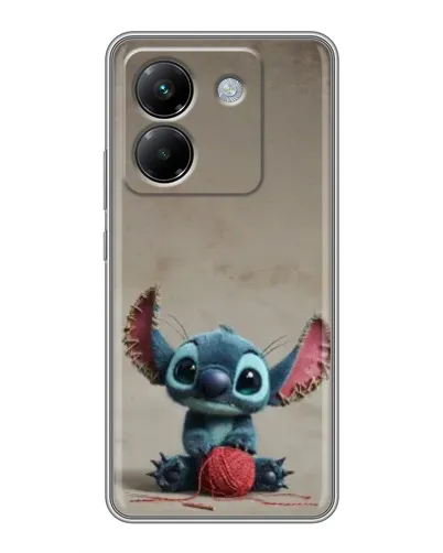 Чехол для Xiaomi Poco M7 Pro 5G с картинкой «Стич на коричневом фоне» Чехол для Xiaomi Poco M7 Pro 5G с картинкой «Стич на коричневом фоне»
