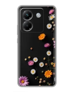 Чехол для Xiaomi Poco M7 Pro 5G с картинкой «Цветочная композиция»