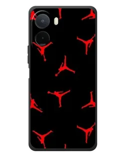 Чехол для Xiaomi POCO M7 с картинкой «Jordan Red Pattern» Чехол для Xiaomi POCO M7 с картинкой «Jordan Red Pattern»