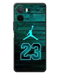 Чехол для Xiaomi POCO M7 с картинкой «Jordan Cyan 23»
