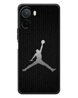 Чехол для Xiaomi POCO M7 с картинкой «Jordan Dark Carbon»