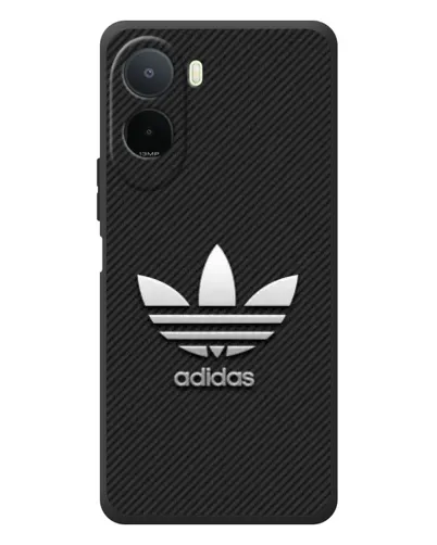 Чехол для Xiaomi POCO M7 с картинкой «Adidas Карбоновая текстура» Чехол для Xiaomi POCO M7 с картинкой «Adidas Карбоновая текстура»