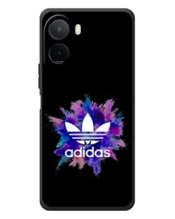 Чехол для Xiaomi POCO M7 с картинкой «Взрыв красок Adidas»